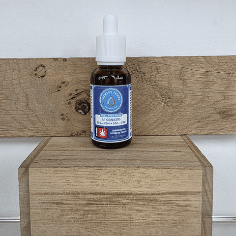 Farmer's Friend Extracts | 1:1 (CBN:CBD) Tincture | 1oz