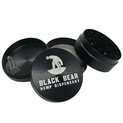 4 Chamber Grinder | Black Bear |