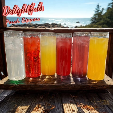 Summer Strawberry Fizz - Porch Sipper - 50mg