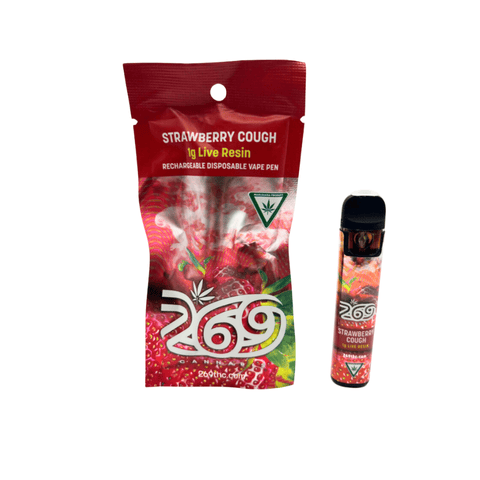 Strawberry Cough - 269 Cannabis - Disposable Vape - Live Resin - 1g