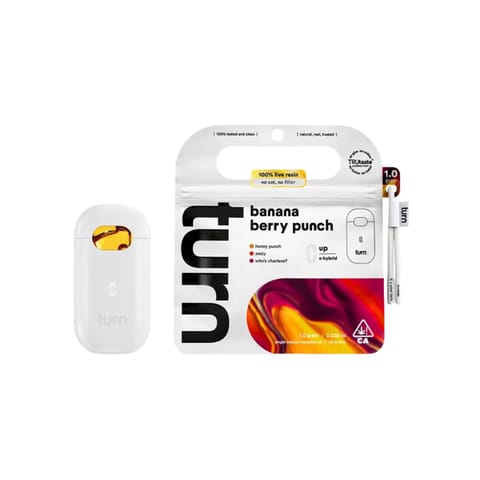 Turn | Banana Berry Punch | All in one | Indica | 1g