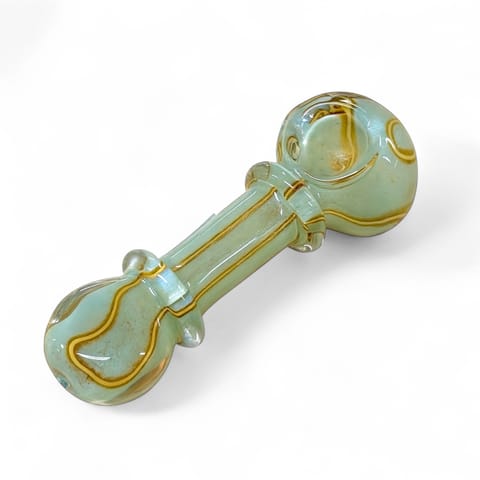 Double Rined Handpipe - Green