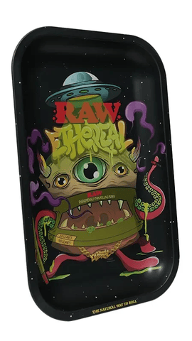 RAW 7x11" Metal Rolling Tray | Etheral Monster