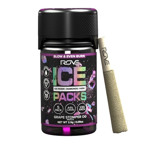 Grape Stomper OG - Infused Pre- Rolls (3g/5pk)