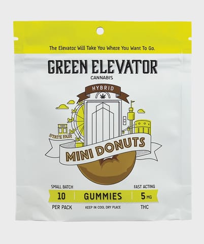 Mini Donuts Gummies | Green Elevator Cannabis |
