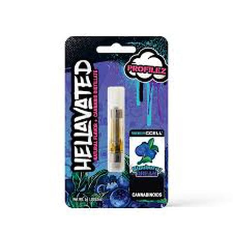 Blueberry Dream 1g cartridge (Hellavated)