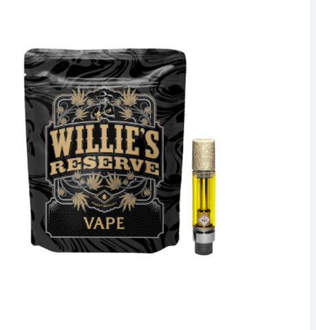 Willie's Reserve | Carbon Fiber | 1G | Distillate | Cartridge