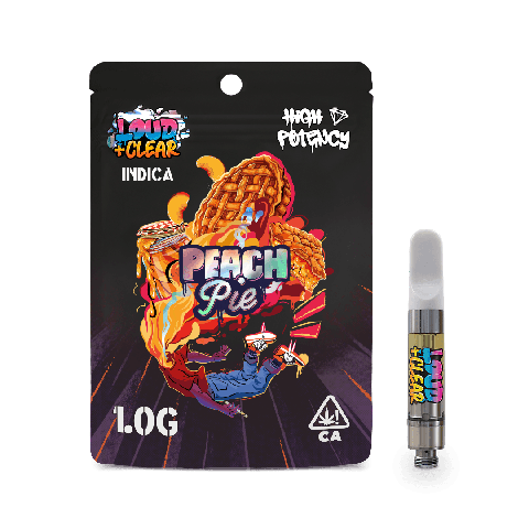 Loud & Clear | Peach Pie (I) | 1g Diamond Cartridge