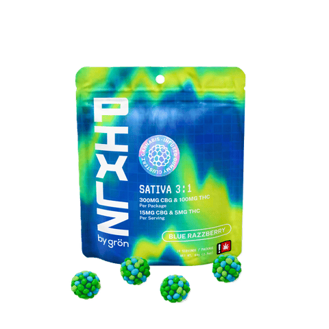 PIXLZ | BLUE RAZZBERRY | 3:1 CBG:THC | SATIVA | 100MG TOTAL | 20 CANDY CLUSTERS