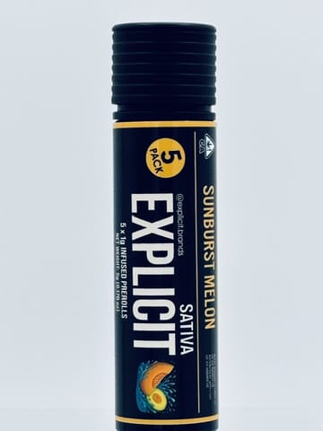 EXPLICIT - INFUSED PREROLL MULTIPACK - SUNBURST MELON - 5G