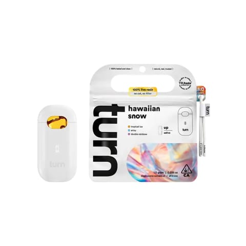 Turn | Hawaiian snow | Live resin | All in one | 1g