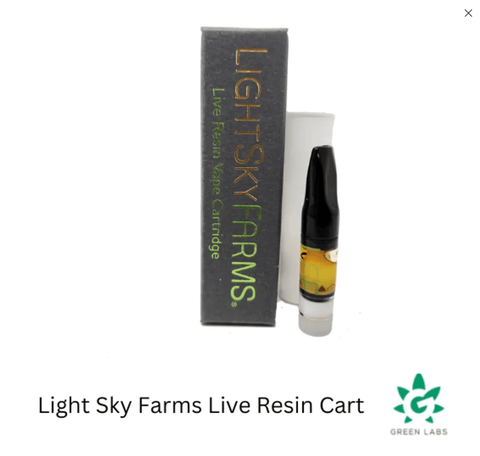 (REC) LightSky Farms - Sundae Driver - Live Resin Ceramic Vape Cart 0.5g