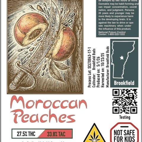 Moroccan Peaches - 1g Pre-Roll