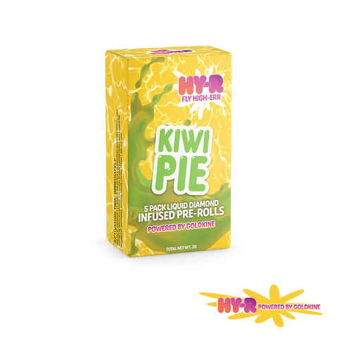 Hy-R | .6g Liquid Diamond Infused 5pk 3g | Kiwi Pie