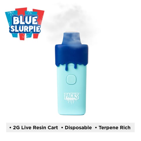 Packwoods Live Resin PacksPod | Blue Slurpie 2g Med