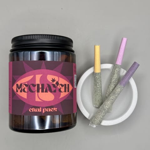 Mechayeh Chai Pack Assorted Strain Pre-Roll 18 Pack [WC,BM,RP]