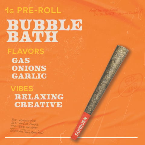 Bubble Bath - 1g Pre Rolls
