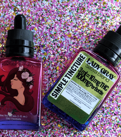 Lady Gray | Sativa | Simple Tincture | 100mg