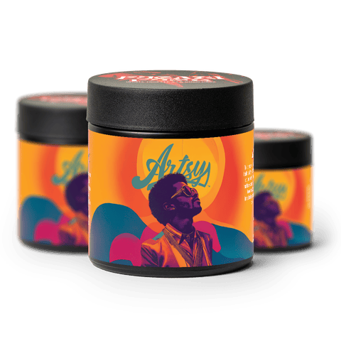 Artsy Cannabis Eighth Jars | Fugazi Funk 3.5g Rec - | Eighth Jars