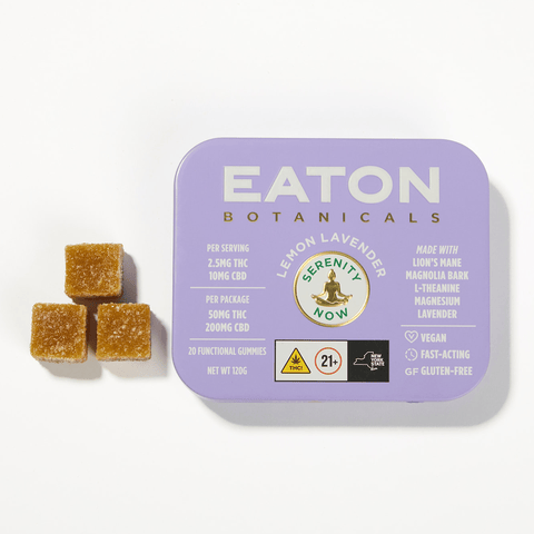 Eaton Botanicals - 2.5mG Gummy Serenity Now (Lemon Lavender)
