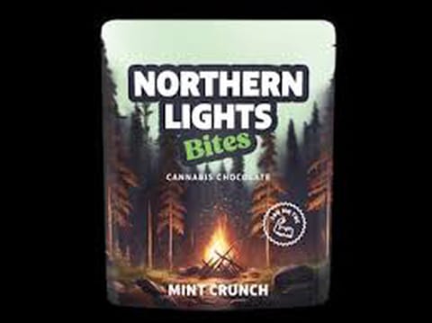 Mint Crunch Bites 200mg 4pk.