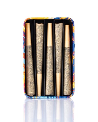 Funk Mountain #5, Preroll Pack, 5pk x 0.8g