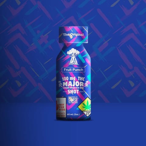 Major Shot Fruit Punch 100mg