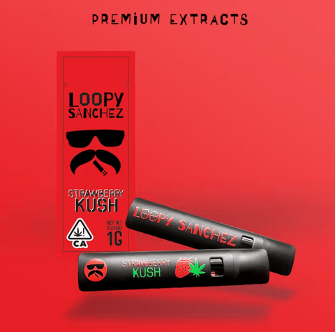 Loopy Sanchez - Strawberry Kush- 1g - Disposables