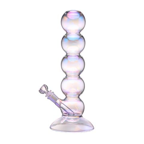 Bubble Bong - 10" Iridescent