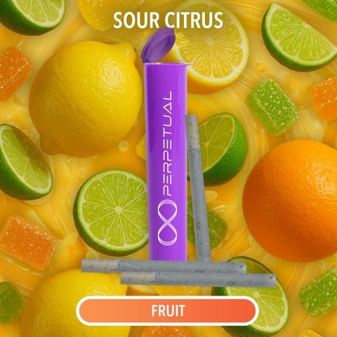 Sour Citrus | 0.5G 3pk infused preroll | by Perpetual