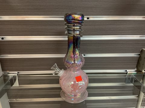 Pink Hallow Genie Bong
