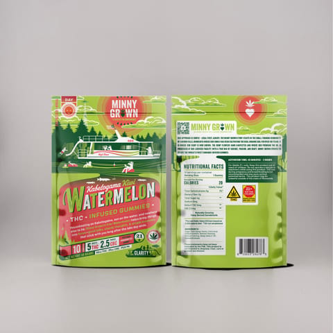 Kabetogama | Kiwi Watermelon | Anytime | THC + CBC Gummies