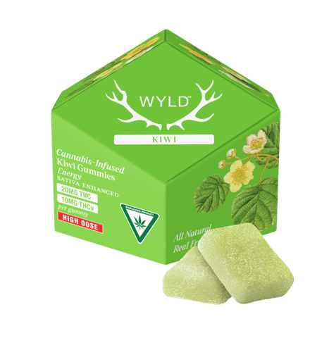 WYLD | KIWI THC : 100MG THCV | GUMMY | 200MG
