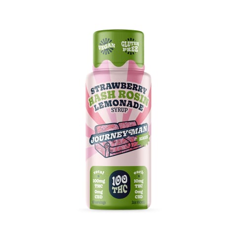 Journeyman Hash Rosin Strawberry Lemonade Syrup 2oz