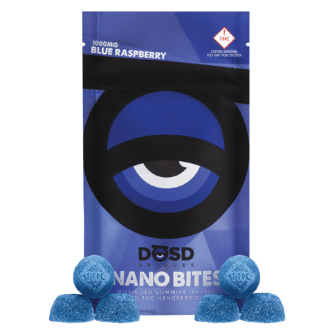 NANO BITES BLUE RASBERRY SATIVA