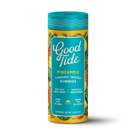 Good Tide Rosin Gummies | Pineapple 100mg