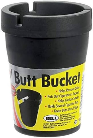Butt Bucket Car Ashtray, Assorted Colors