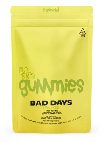 Live Resin Nano Gummies - Limoncello-Hybrid
