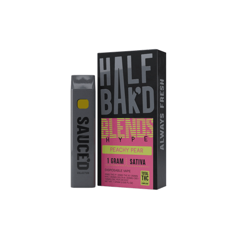 Half Bak’d Blends 1G Disposable - Peachy Pear