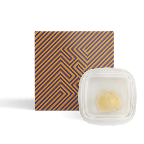 Orange Boof 1g Cured Resin Sugar Wax