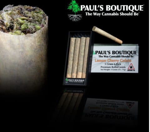 Hash Infused Kandy Rain X Straw- Trop Cherry Preroll Multipack 3g (0.75 X 4)