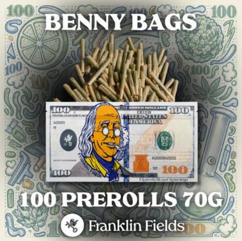(REC) Franklin Fields 100pk Pre-Roll - Glitter Bomb