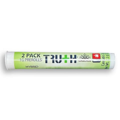 Truth Duo (2) 1G PreRolls Biscotti Pancakes (CVC)