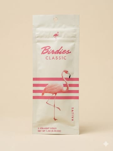 Birdies - .7g 2pk Prerolls - Sativa