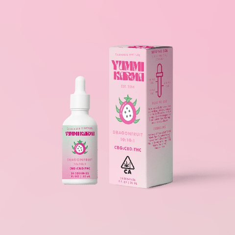 Yummi Karma Dragonfruit 10:10:1 CBG/CBD/THC Tincture