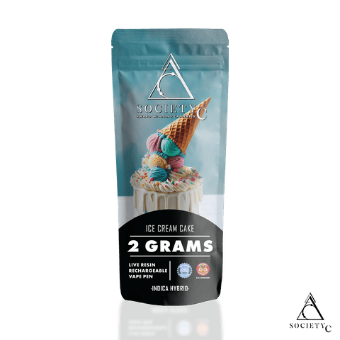 Society C - 2g Live Resin Disposable - Ice Cream Cake