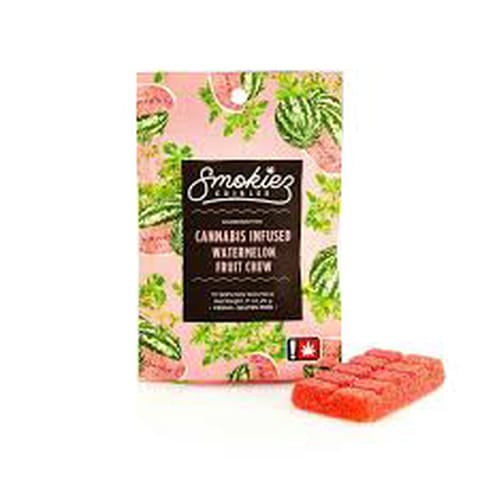 Sweet Watermelon 100mg Single Gummy (Smokiez)