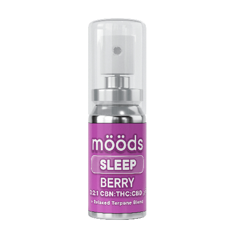 MOODS - CBN SUBLINGUAL - 3:2:1 CBD SLEEP BERRY - 500MG