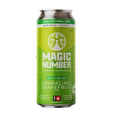 Sparkling Grapefruit 25mg THC x 25mg CBG Soda