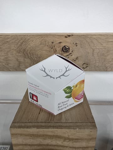 WYLD | 100MG | Grapefruit 1:1:1 (Sativa) THC:CBC:CBG Gummies 10pk